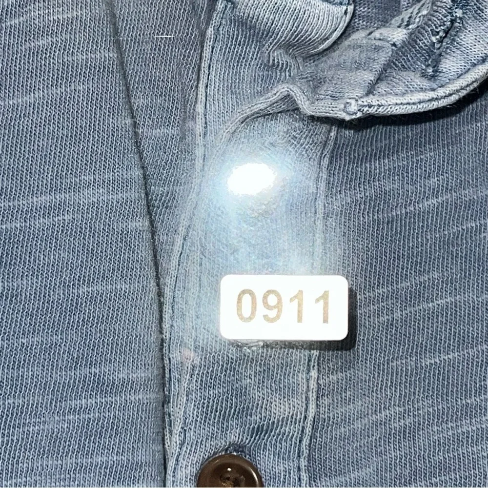 Banana Republic Men’s Vintage Polo Shirt Large - Soft Blue Casual Style
